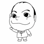 千葉市議会議員 前田健一郎 イラスト
